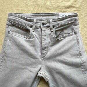 Rag & Bone Stone White Denim Fit 2 32